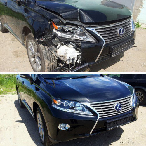 Ремонт и покраска Lexus